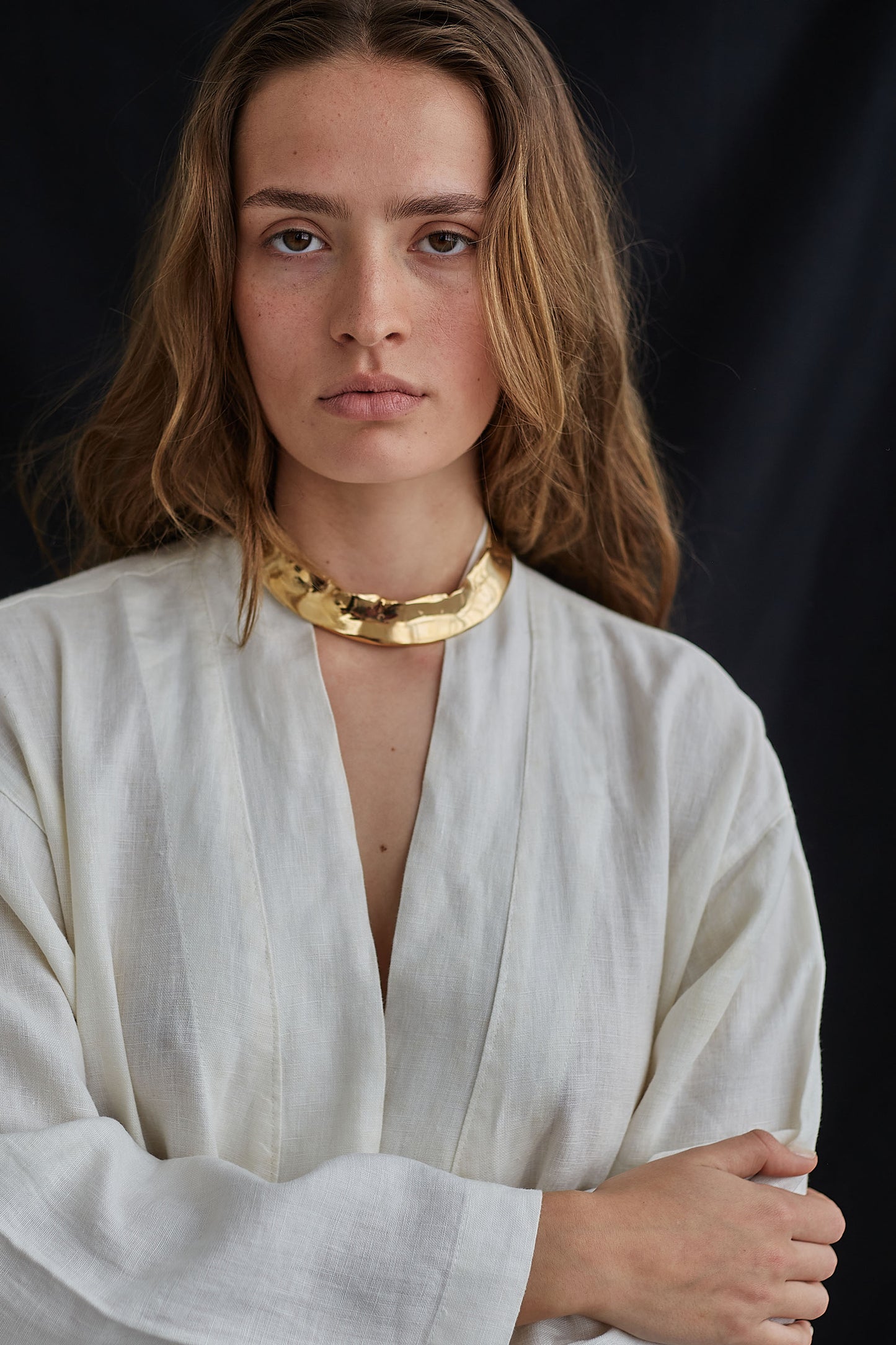 WA MEDIUM BRASS CHOKER