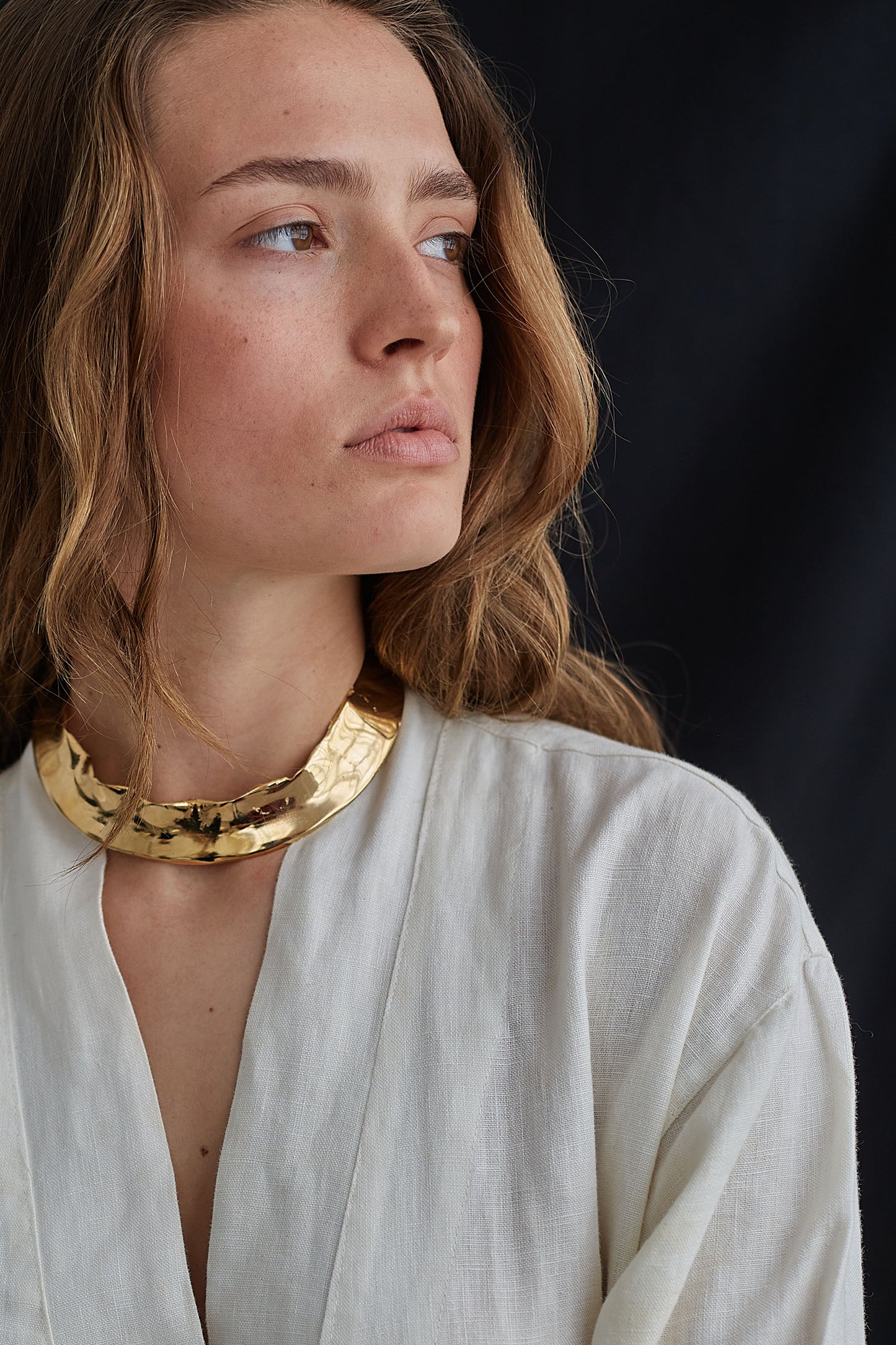 WA MEDIUM BRASS CHOKER