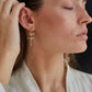 MU SILVER HAND-CRAFTED EARRING